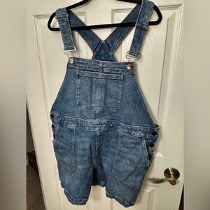 Lane Bryant Blue Denim Overalls